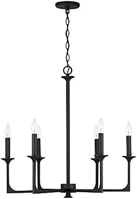 Capital Lighting Clint Bold Metal Candle Chandelier