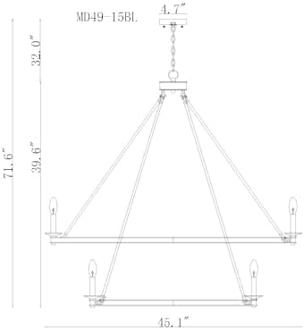 Warehouse of Tiffany Camilla 15 Light Chandelier