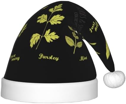 Kids Christmas Santa Hat with Plush Design