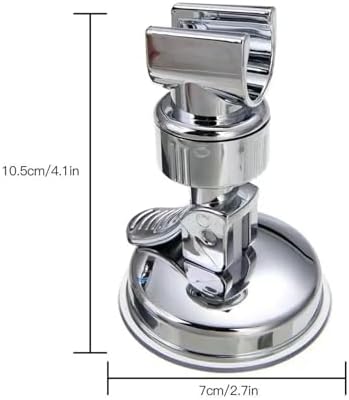 Adjustable Handheld Shower Head with Suction Cup Mount