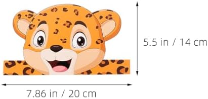 LUOZZY 24pcs Animal Party Hats for Kids
