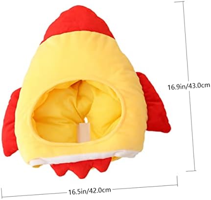 Adorable Party Costume Plush Rocket Headwear Hat