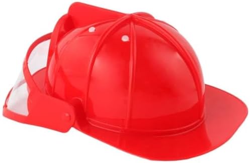 Nirelief Children Fireman Helmet Halloween Party Role Play Toy