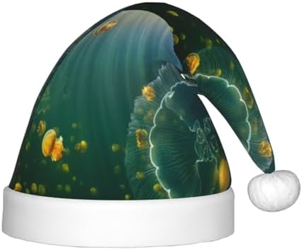Jelly Fish Santa Hat for Kids Christmas Party Headwear