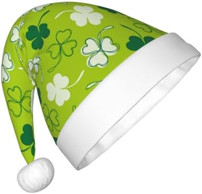 St Patricks Day Santa Hat for Kids Christmas Party Headwear 1