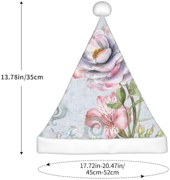 Vintage Rose Santa Hat for Kids and Babies