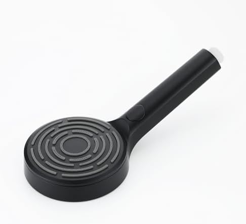 UWEREBFM Handheld Shower Head 3-Function Detachable High Pressure Adjustable Black