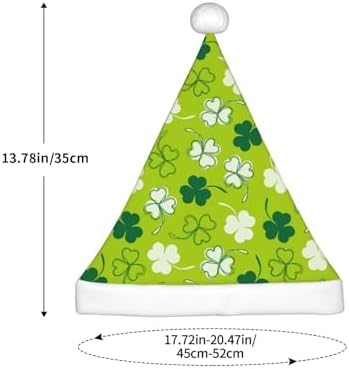 St Patricks Day Santa Hat for Kids Christmas Party Headwear 1