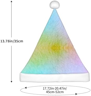 Colorful Wavy Santa Hat for Kids and Babies