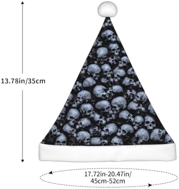 Gothic Skull Santa Hat for Kids Baby Christmas Party Hat