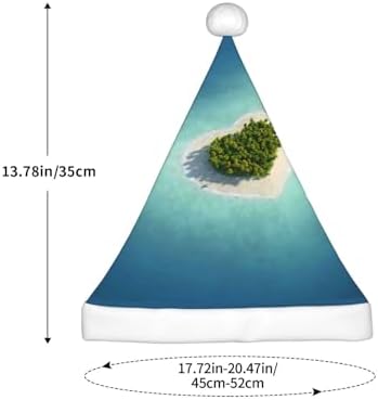 Heart-Shape Paradise Island Santa Hat for Kids