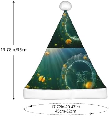Jelly Fish Santa Hat for Kids Christmas Party Headwear