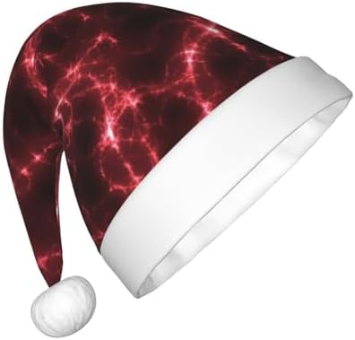 Red Line Santa Hat for Kids Baby Christmas Hat
