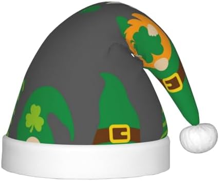 Spring St Patricks Day Irish Gnome Santa Hat for Kids