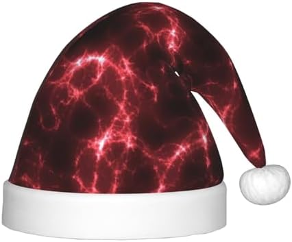 Red Line Santa Hat for Kids Baby Christmas Hat