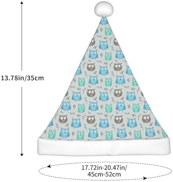 Owl Santa Hat for Kids Baby Christmas Headwear
