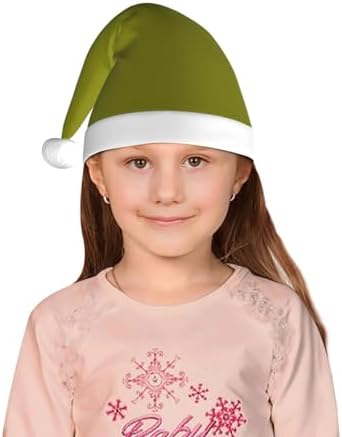 Olive Santa Hat for Kids Christmas Party Hat