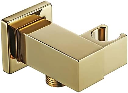 Gold Handheld Shower Head Bracket for Bathroom