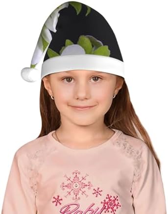 Field Pansy Santa Hat for Kids Baby Christmas Hat