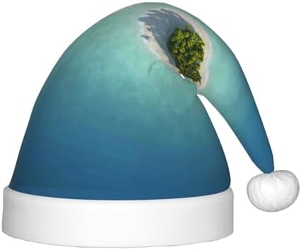 Heart-Shape Paradise Island Santa Hat for Kids