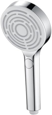 3-Function Detachable Handheld Shower Head with High Pressure Black