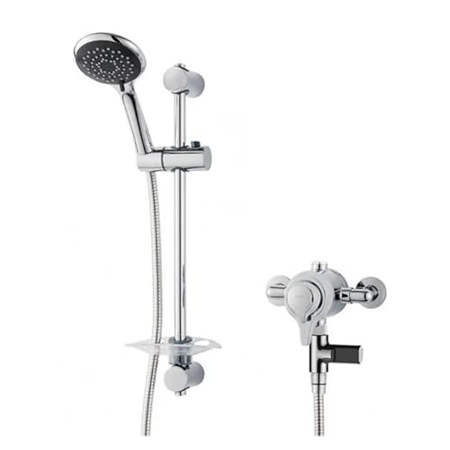 NATTCO Shower Head with Thermometer for Accurate Water Temperature