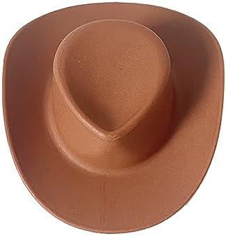 LEYILE Plastic Cowboy Hat for Crafts and Party Supplies