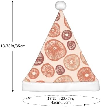 Salelf Mushrooms Santa Hat for Kids Christmas Party