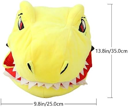 Adorable Plush Dinosaur Party Hat for Kids and Adults