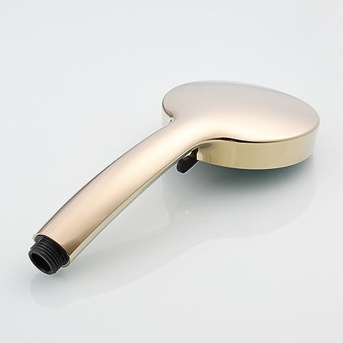 5-Function Premium ABS Handheld Shower Head with Brushed Finish