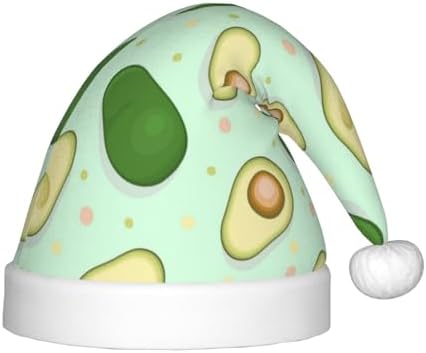 Avocado Santa Hat for Kids Christmas Party Headwear