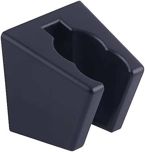 Hand Held Shower Bracket with Two Slots Matte Black