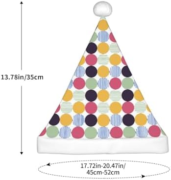Polka Dot Santa Hat for Kids Christmas Party