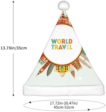 World Travel3 Santa Hat for Kids Baby Christmas Hats