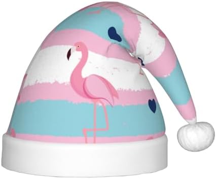 Flamingo1 Santa Hat for Kids Baby Christmas Headwear