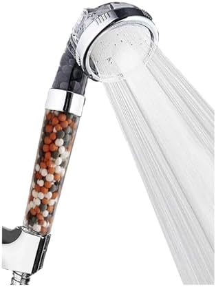 NATTCO Handheld Showerhead with Three-speed Adjustable Nozzle and Negative Filter