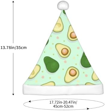 Avocado Santa Hat for Kids Christmas Party Headwear