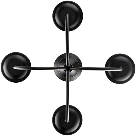 Trans Globe Lighting 9014 BK Candle Chandelier