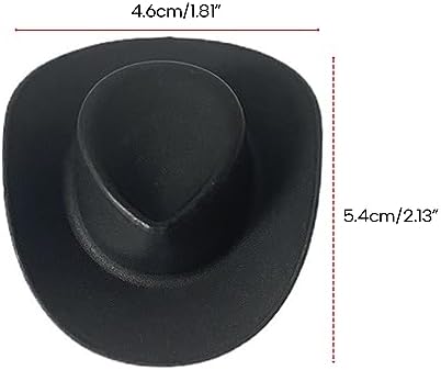 LEYILE Plastic Cowboy Hat for Crafts and Party Supplies