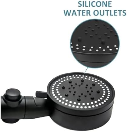 NATTCO 5 Mode Adjustable High Pressure Handheld Showerhead