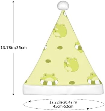 Cute Frog3 Santa Hat for Kids Baby Christmas Headwear