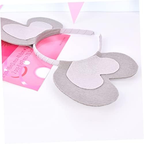 4pcs Animal Headband with Lion Tiger Elephant Monkey Designs