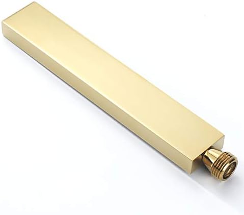 Titanium Gold Brass Handheld Shower Head with High Pressure Rain Spray
