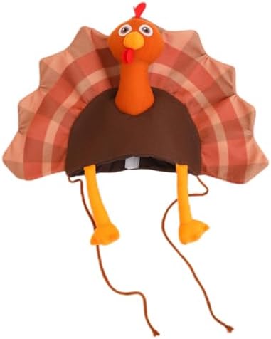 Operitacx Thanksgiving Turkey Hat for Parties and Costume Events