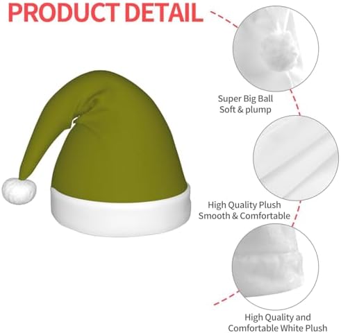 Olive Santa Hat for Kids Christmas Party Hat