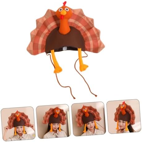 Operitacx Thanksgiving Turkey Hat for Parties and Costume Events