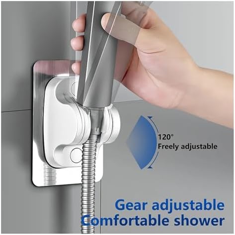 NATTCO 5 Modes Adjustable Shower Head with Pressure Saving and Massage