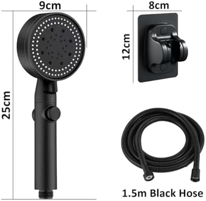 NATTCO High Pressure Handheld Shower Head 5 Modes