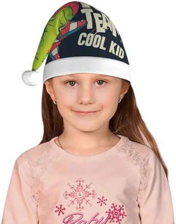 Dinosaur Basketball Santa Hat for Kids Christmas Party