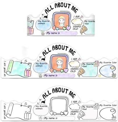 Remarkabel All About Me Crowns Craft Kit for Kids